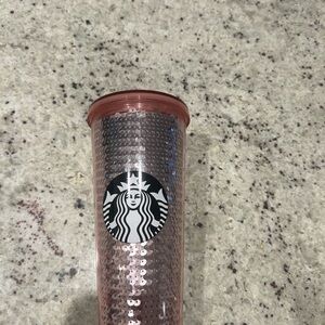 Starbucks Pink Sequin Tumbler